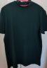 奥德里奇（Aodeliqi）短袖T恤男夏莫代尔纯色修身打底衫中青年百搭半高领半袖内搭上衣 黑色 XL（推荐135~150斤） 晒单实拍图