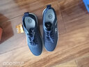 保罗骆驼正品夏季男士健步鞋一脚蹬爸爸鞋软底透气飞织网面舒适户外休闲鞋 蓝色 41 标准运动码 实拍图
