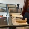 嘉航办公桌办公室职员桌简约现代屏风工位卡座隔断员工电脑桌椅组合 王字型四人位（含柜） 实拍图