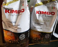 KIMBO 竞宝意大利进口阿拉比卡咖啡豆 意式浓缩精选黑咖啡豆金标1kg 金标+蓝标 实拍图