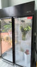 煦雪 鲜花保鲜柜花店冷藏风冷无霜立式花艺花柜鲜花店商用节能高端展示柜冰箱冰柜 双门黑色鲜花保鲜柜 实拍图