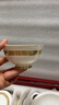 艺汐 景德镇高档欧式骨瓷餐具整套家用送礼釉下彩金边碗盘碟组合套装 微波炉适用丨皮箱装丨 60件套 实拍图
