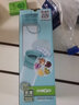 miGo玻璃杯防摔硅胶拎绳便携学生水杯子带盖储物茶杯 海蓝480ml 实拍图