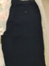 浪登秋季商务西裤男中年双褶西服裤子宽松直筒正装裤男士西装裤 黑色 34 (2.61尺)87cm 实拍图