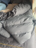 La Torretta100支长绒棉床上四件套100%纯棉 高档抗菌被套床单1.8/1.5米床 灰 晒单实拍图