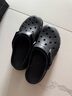 crocs卡骆驰蜗轮洞洞鞋|208776 黑色-001 43(270mm)  实拍图