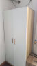 牧途衣柜卧室平开门衣柜实木组合现代简易简约板式家用柜子收纳衣橱 两门衣柜(80*50*180cm) 晒单实拍图