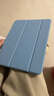 zoyu iPad Air7保护套带笔槽2025新款11英寸M3芯片适用苹果Air6三折13英寸2024透明亚克力air5防弯硬壳 雾霾蓝【配钢化膜】 2025/2024款Air7/6【11英寸】 实拍图