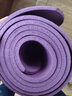 mysports 瑜伽垫女初学者加厚加宽加长地垫健身垫男瑜伽垫子家用防滑运动 183*61紫色+绑带 10mm初学者 实拍图