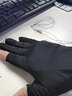 盛赛熙冰丝手套男女春夏季防晒露二指骑行开车透气吸汗速干触屏半指薄款 冰丝二指黑色 实拍图