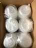 沉弗一次性碗外卖打包盒塑料饭盒快餐盒泡面汤碗带盖圆形食品级餐盒 625ml圆形透明300套（整箱） 实拍图