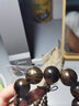 龍隐 金丝楠木手串男女款满水波纹精品佛珠手链文玩送男女友礼物 阴沉木暗影水波20mm 实拍图