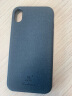 ESCASE iPhone xr手机壳苹果xr手机外壳 xr保护套 个性创意全包边防摔贴皮背壳 ES-19深邃黑 实拍图