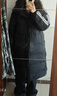 阿迪达斯ADIDAS三叶草男女冬季长款鸭绒600蓬黑色连帽羽绒服 JD3749 A/L 实拍图