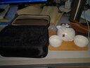 页川百世（YeChuan Best）旅行功夫整套茶具车载户外便携快客杯陶瓷茶具商务送礼佳品 月白一壶二杯+茶盘+手提袋 实拍图