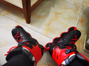 米高轮滑鞋成人溜冰鞋直排轮旱冰鞋刷街花式男女休闲可拆卸内胆龙脊 黑色鞋+护具 38 实拍图