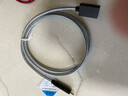 CABLE CREATION CC0324Type-c延长线公对母USB3.1Gen2全功能数据连接线PD100W快充适用显示器4K投屏switch 1米 实拍图