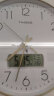 Timess电波钟自动对时挂钟客厅钟表2024温度日历免打孔表挂墙35cm 晒单实拍图