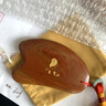 泗砭东圣天然泗滨砭石多功能刮痧板 正宗泗水红砭石刮疗板点穴拨筋按摩板 标准型（优选） 实拍图