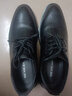 稻草人皮鞋男士正装鞋子男商务休闲鞋男 72014 条纹黑 39 实拍图