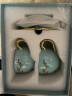 永丰源（auratic）夫人瓷西湖蓝 陶瓷咖啡杯套装 送礼轻奢礼盒包装 咖啡对杯 实拍图
