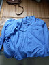 锦万泽 夏季工作服男女夏装薄款长袖套装工人劳保服车间工厂服定制 蓝色夏季短袖上衣 001 M (165) 实拍图