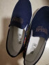 普戈斯（PUGESI）老北京布鞋春秋女鞋平跟单鞋加厚牛筋底舒适一脚蹬 蓝色A307 37 实拍图