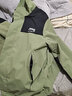 吉普（JEEP）冲锋衣羽绒服三合一男女士外套男团购情侣夹克衣服男装登山滑雪服 抹茶绿-抓绒内胆三合一 男女同款锋衣 S (建议120-135斤） 实拍图
