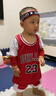 嫒嘻悠 （促销）儿童篮球服男童夏季训练套装女球衣短袖定制 23号红色短袖套装 3XS【83-95cm,10-15kg 实拍图