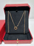 卡地亚（Cartier）女士项链 LOVE系列项链女士礼盒装生日礼物送女友 18K 玫瑰金色 钻石 晒单实拍图