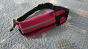 箬笠 跑步腰包运动多功能腰带防水防盗隐形贴身7寸手机休闲包男女户外 玫红色 实拍图