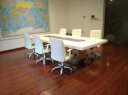 烤漆会议桌长桌简约现代大型洽谈办公桌椅组合培训白色会议长条桌 尺寸定制 晒单实拍图