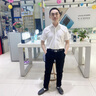 杉杉（FIRS） 短袖衬衫男 DP免烫商务休闲上班纯棉免烫白衬衣男 白暗纹短 39  实拍图
