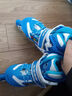 小状元轮滑鞋儿童初学者旱冰鞋溜冰鞋初学者男童女童滑轮鞋生日礼物 入门体验-蓝【工具配件】 M (适合鞋码33-37)八轮全闪 实拍图