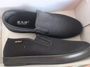 布足缘老北京布鞋男冬季加绒保暖棉鞋牛筋底传统手工防滑软底一脚蹬男鞋 黑色 相巾口 单鞋 41 实拍图