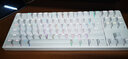 GANSS 3104TPro/3087TPro/3108TPro客制化机械键盘104键高斯三模RGB无线键盘蓝牙有线插拔办公游戏键盘 3087TPro白色【侧刻下灯位三模RGB】 KTT晶粉轴（轻Hi 实拍图