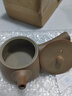 陶迷（TAOMI）茶壶单壶陶瓷泡茶壶家用白瓷汝窑开片可养功夫茶具茶水分离沏茶壶 鸡缸茶壶 200ml 101mL(含)-200mL(含) 实拍图