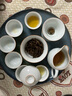 一品仟堂简约功夫茶具套装小套办公家用陶瓷盖碗茶壶茶杯储水干泡茶盘茶道 影青盖碗功夫茶具套装10件套 实拍图