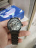 马克华菲（FAIRWHALE）手表机械表全自动镂空男士手表防水夜光男表瑞士品质腕表圣诞礼物 黑壳蓝钉钢带 实拍图