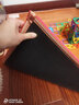 希尔维亚碳晶地暖垫电热地板发热地垫电热炕客厅地热地垫子 红棕木纹色 100厘米x150厘米 智能温控 实拍图