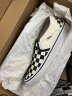 VANS范斯官方 线上专售Asher黑白棋盘格夏日帆布鞋 黑白棋盘格(男款) 42 实拍图