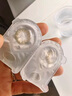 海俪恩美瞳彩色隐形眼镜月抛2片 桃花秀粉漾系列 琥珀橘棕 425度 实拍图