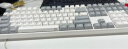 宁芝（NIZ） 普拉姆PLUM 静电容键盘  静电容轴 全键可编程 有线蓝牙三模办公键盘 X108有线45gT系列 实拍图