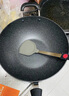 苏泊尔（SUPOR）不粘锅麦饭石色炒锅平底无油烟家用炒菜锅不粘锅电磁炉燃气灶通用 【加深锅型】可立锅盖 32cm 全国联保 实拍图