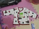 初生婴儿秋衣秋裤内衣套装无骨0-1-3-6月新生儿衣服系带男女宝宝和尚服婴幼儿 圣诞袜无骨套装 59cm（建议1-3月） 实拍图