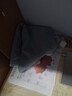 【店长推荐  69两条】裤子男夏秋季宽松直筒牛仔裤男潮牌网红韩版百搭裤子阔腿裤潮流百搭裤子坠感裤子 浅蓝色+黑色【两件装】 L 实拍图