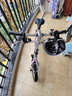 大行（DAHON）大行折叠自行车14寸超轻男女款轻巧便携成人城市自行车BYA412 粉色 实拍图