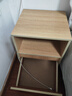 宜造（YIZAO）床头柜现代简约创意轻奢高级感小柜子卧室收纳柜简易收纳柜床边柜 加厚上抽+静音导轨|田园橡木40cm 实拍图
