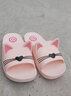 惠夫人儿童拖鞋女夏室内防滑家用男童女童凉拖鞋可爱卡通软底宝宝鞋夏季 小猫咪 粉色 儿童30-31码（内长约205cm) 实拍图