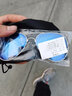 亨亚晟太阳镜男女潮炫彩蛤蟆镜司机夜视镜复古反光墨镜太阳眼镜 银框/冰蓝片+镜布+镜袋 实拍图